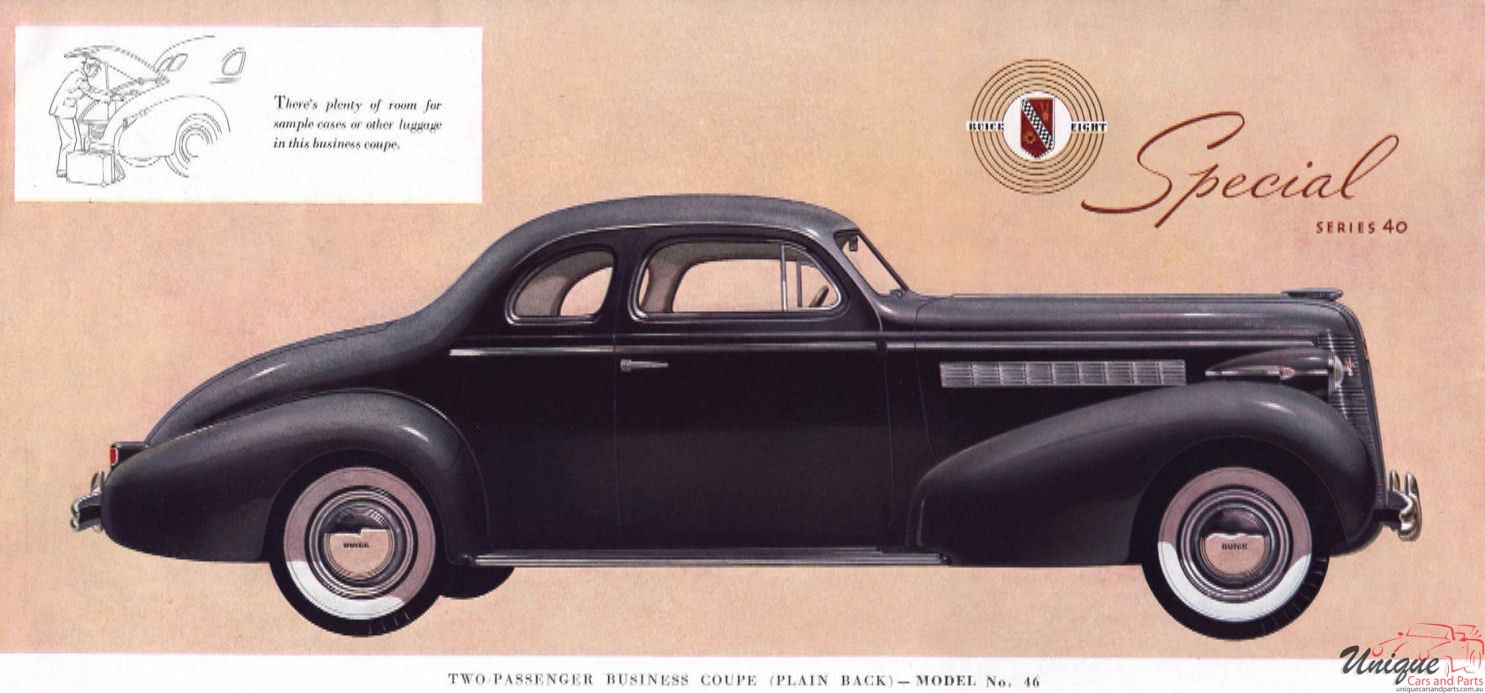 1937 Buick Brochure Page 2